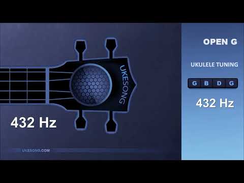 Open G Ukulele Tuning    432 Hz