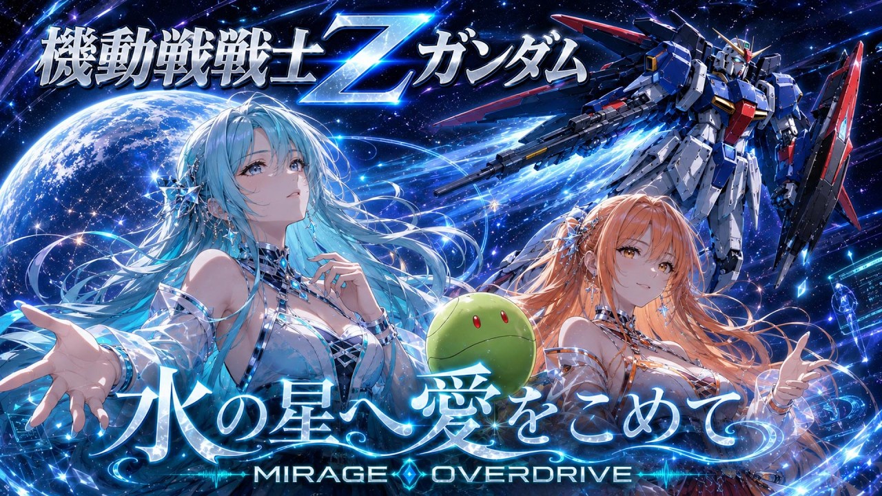 機動戦士Zガンダム】水の星へ愛をこめて – Trance Cover【Mobile Suit