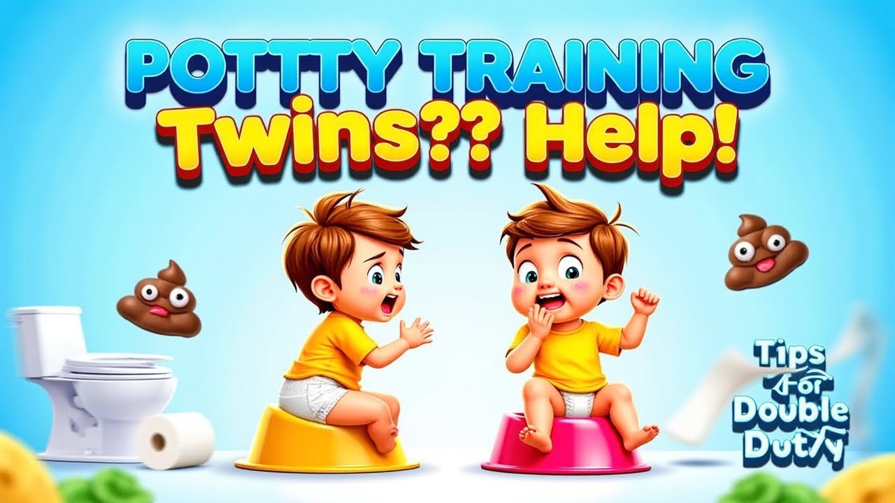 Potty Training for Twins: Double the Fun, Double the Tips! 👶👶🚽 - YouTube