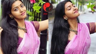 Thananya(Tamil Actress)Hotphotoshoot|#KungamaPoovumKonjumPuravum|#Doctor|#Romantic|#SareeHotpic#Sexy