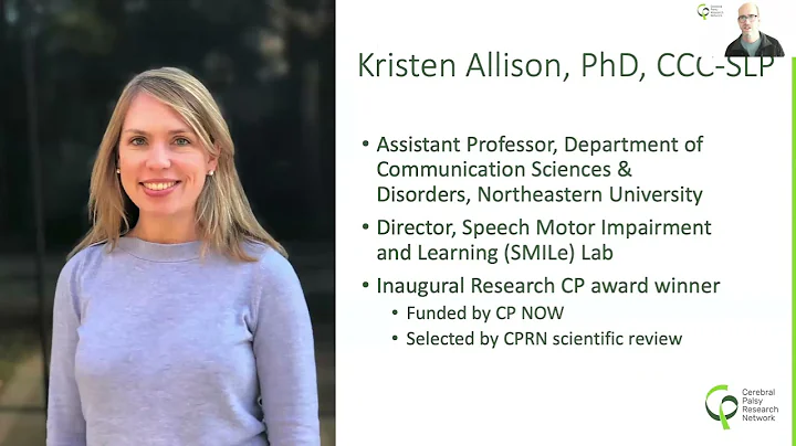 MyCP Webinar Results Speech Language Predictors Participartion in cerebral palsy