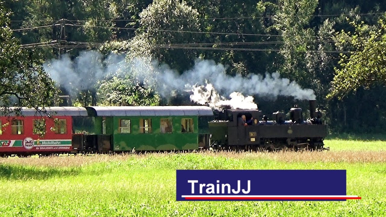 Steam train & Whistle Austria Murtalbahn | STLB | Dampfzug | Dampflok Bh1 + Pfiff | Steam Locomotive