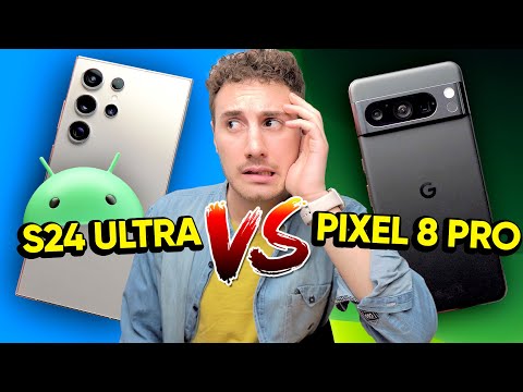 SAMSUNG vs ANDROID STOCK: GALAXY S24 ULTRA vs PIXEL 8 PRO, MEGA CONFRONTO AI!