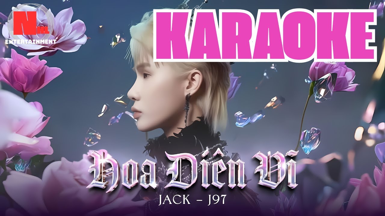 [KARAOKE] HOA DIÊN VĨ - Jack - J97 l ( BEAT CHUẨN )