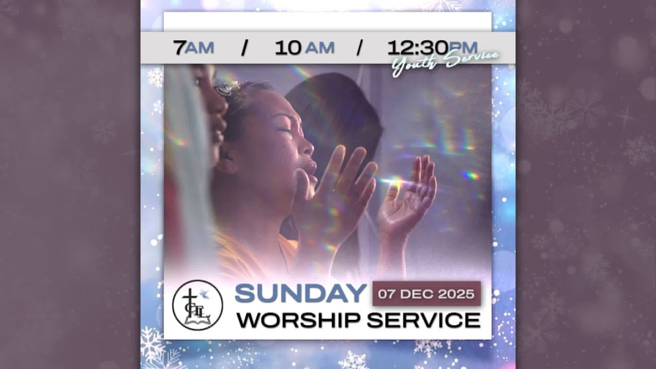 SUNDAY WORSHIP SERVICE | THE INVASION OF THE MARKETPLACE | DEC 7, 2025