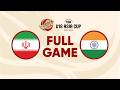 Qualification to Quarter-Finals | Iran v India | Full Basketball Game | FIBA U18 Asia Cup 2026