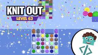 Knit Out Level 63 | Walkthrough | No Boosters