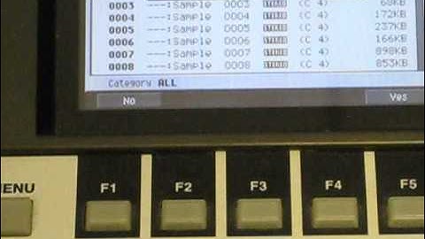 Roland MV-8800 Wave Memory Full message ( Optimize, Clearing Space)