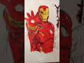 #shorts# iron man aura drawing .produced by avenger