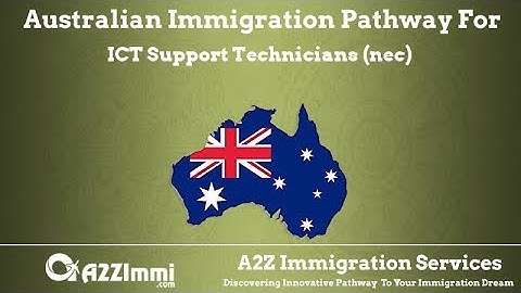 ICT Support Technicians nec | 2024 | PR | Immigration requirements for Australia