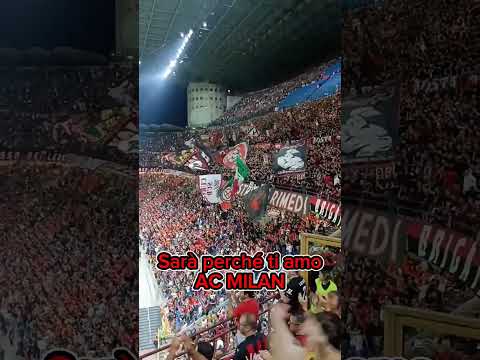 Sarà perché ti amo- AC MILAN #football #milan #fans