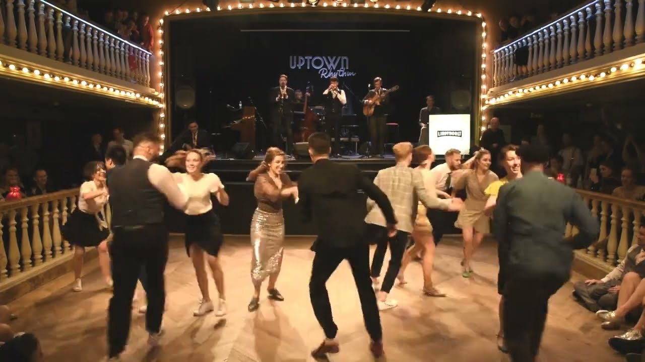 Uptown Rhythm 2022: Lindy hop JnJ Advanced Competition Final with Home Jazz Band