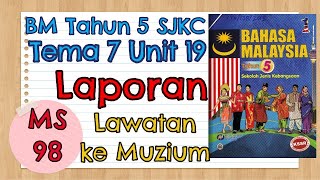 Belajar Bersama Saya : Menulis Laporan (Lawatan) #laporan #BM #Tahun5 #SJKC #Kertas2