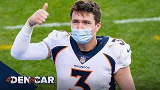 Drew Lock's career day leads Denver to 32-27 victory | Broncos Postgame Show