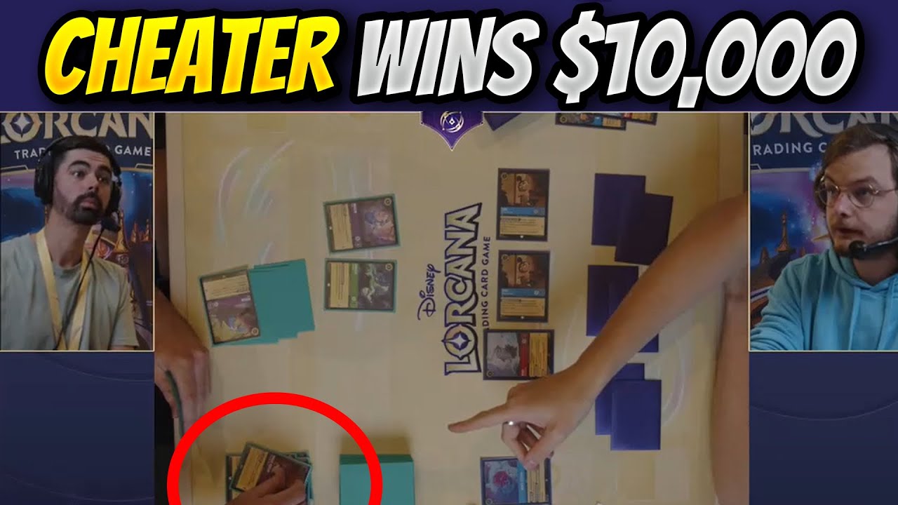 Disney Lorcana's $10,000 Cheating Scandal - What REALLY Happened?