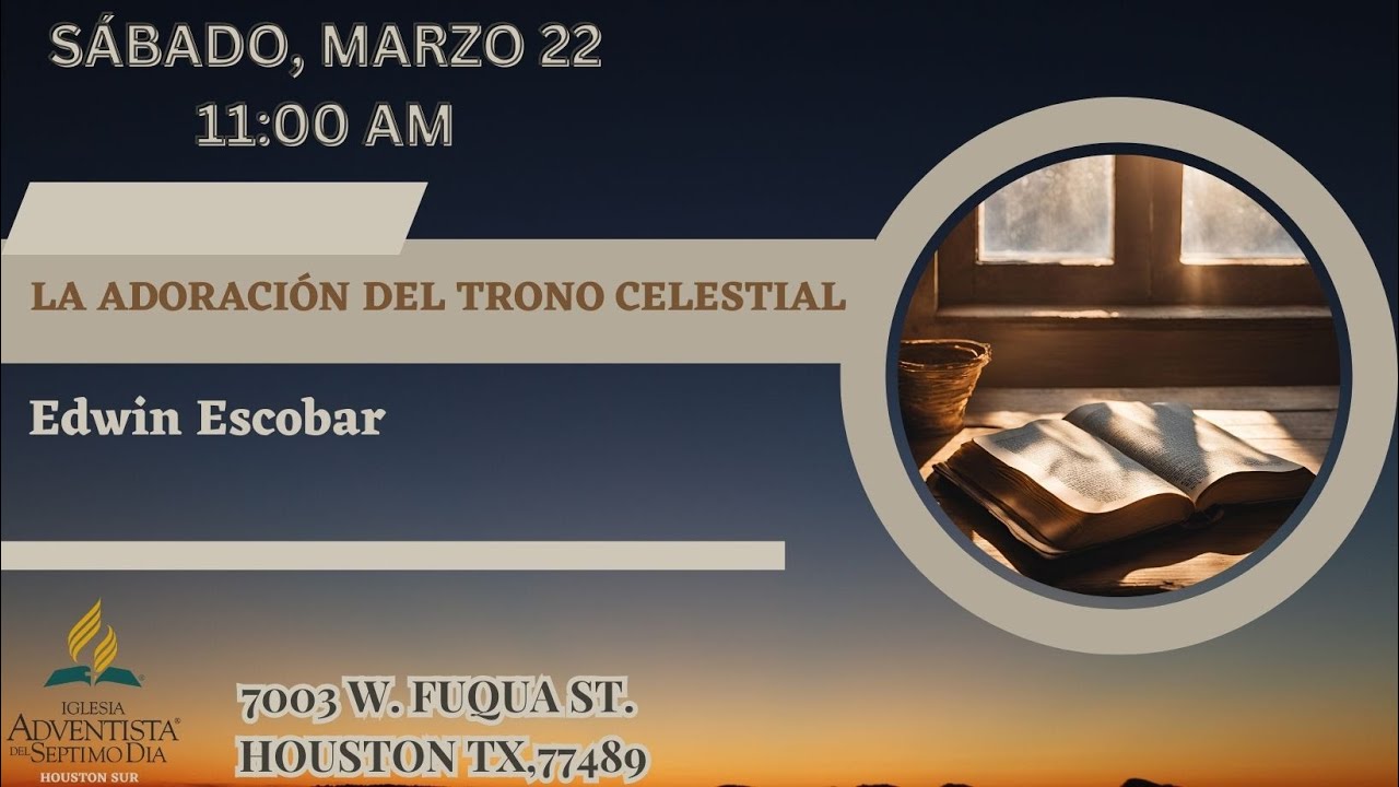 LA ADORACIÓN DEL TRONO CELESTIAL ll EDWIN ESCOBAR - YouTube