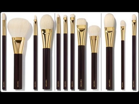 CHANEL MAKEUP BRUSHES  Review and Demo 