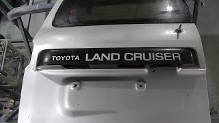 Toyota Land Cruiser 100. Двери багажника. Пока не красим. Часть 4.