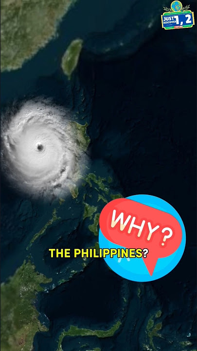 Why Does This Country Get A LOT of TYPHOONS?! 🌪️🇵🇭 #shorts #facts