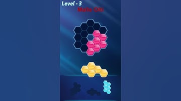 BLOCK! Hexa Puzzle! Regular A Level 3 (Basic) - Lösung Solution Walkthrough