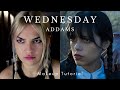 Wednesday  Addams / Jenna Ortega #makeuptutorial