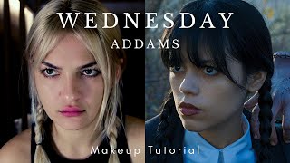 Wednesday  Addams / Jenna Ortega #makeuptutorial