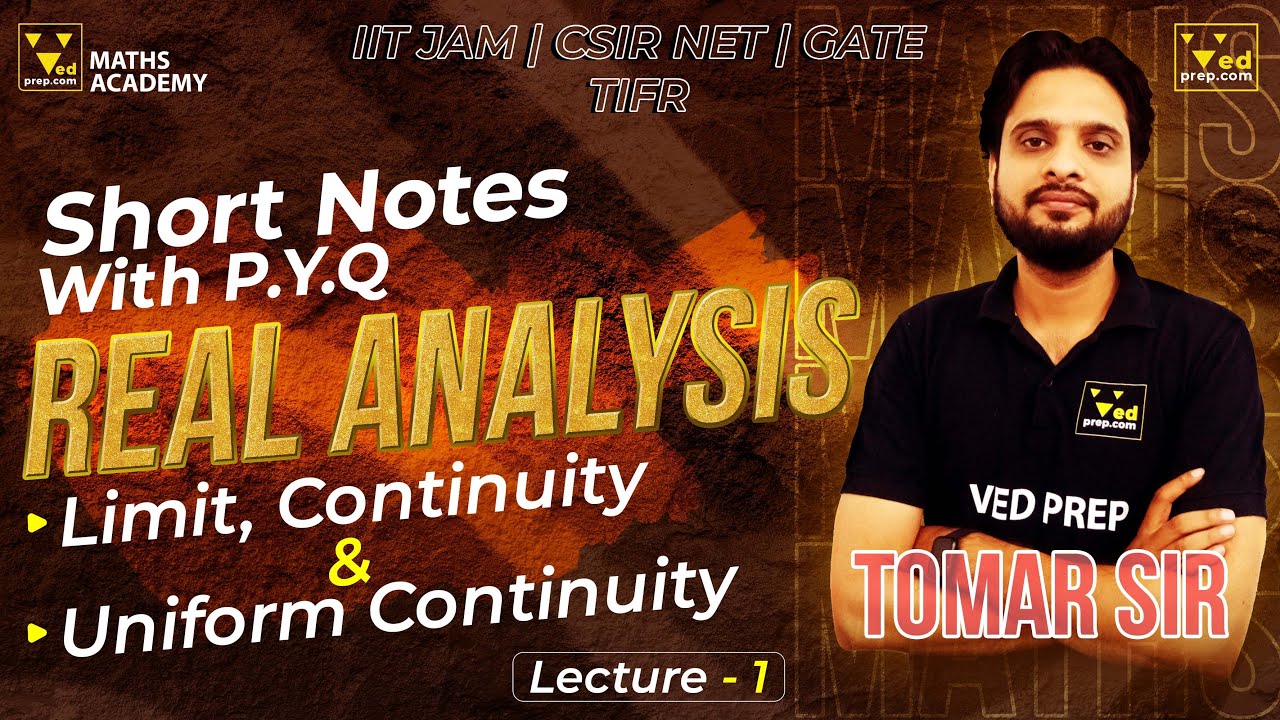 Real Analysis Short Notes Csir Real Analysis for CSIR NET/IIT JAM/GATE | Previous Year Questions ...