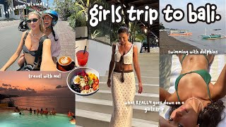 girls trip to Bali | swimming with dolphins, Canggu, beach clubs, travel with me VLOG