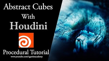 Houdini Abstract Cubes Tutorial (Project Files Included)