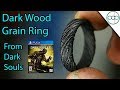 Making a Dark Souls Wood Grain Ring out of Damascus Steel