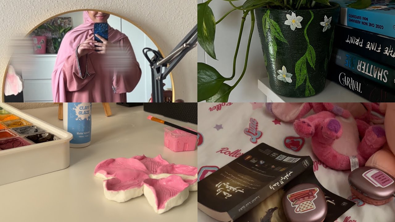 هوايات📚🎨🎬- يوميات عشوائية قبل رمضان✨-