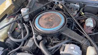 1978 Cadillac Seville Engine running 1977 Cadillac Coupe Deville Engine Running
