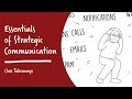 Class Takeaways — Essentials of Strategic Communication