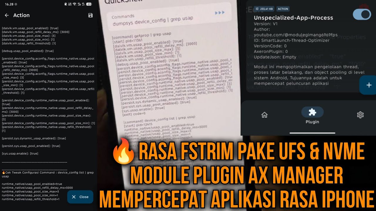 🔥No Root App Loading Faster! Module Plugin Ax Manager Mempercepat ...