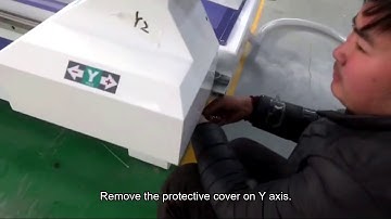 ACCTEK exclusive knowledge sharing first phase: CNC router installation and removal of equipment