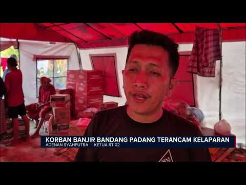 Korban Banjir Bandang Padang Terancam Kelaparan