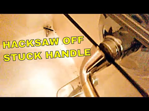 remove-stuck-tub-or-shower-faucet-handle--with-a-hacksaw.