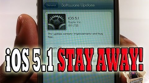 iOS 5.1 is out STAY AWAY Jailbreakers and Unlockers!!!