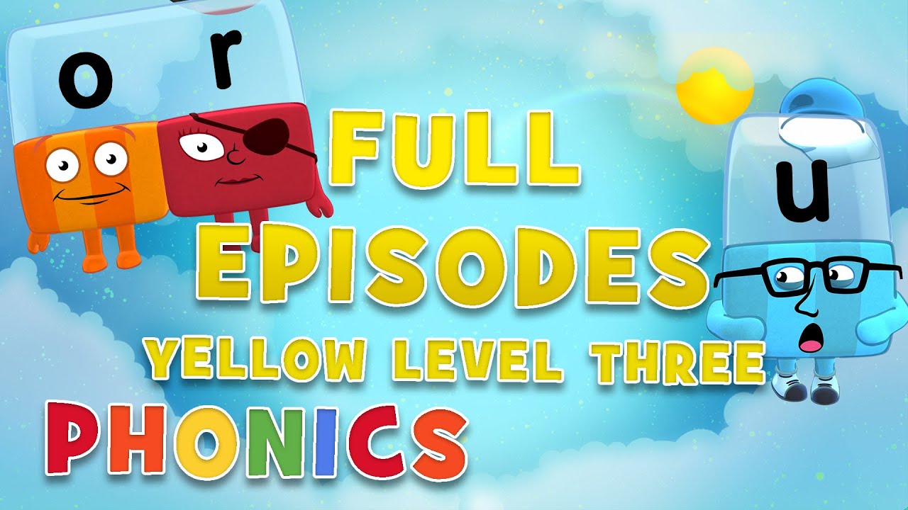 Alphablocks - Yellow Level Three | Full Episodes 13-14