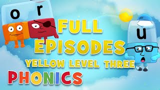 Alphablocks - Yellow Level Three | Full Episodes 13-14 | #HomeSchooling | Learn to Read #WithMe