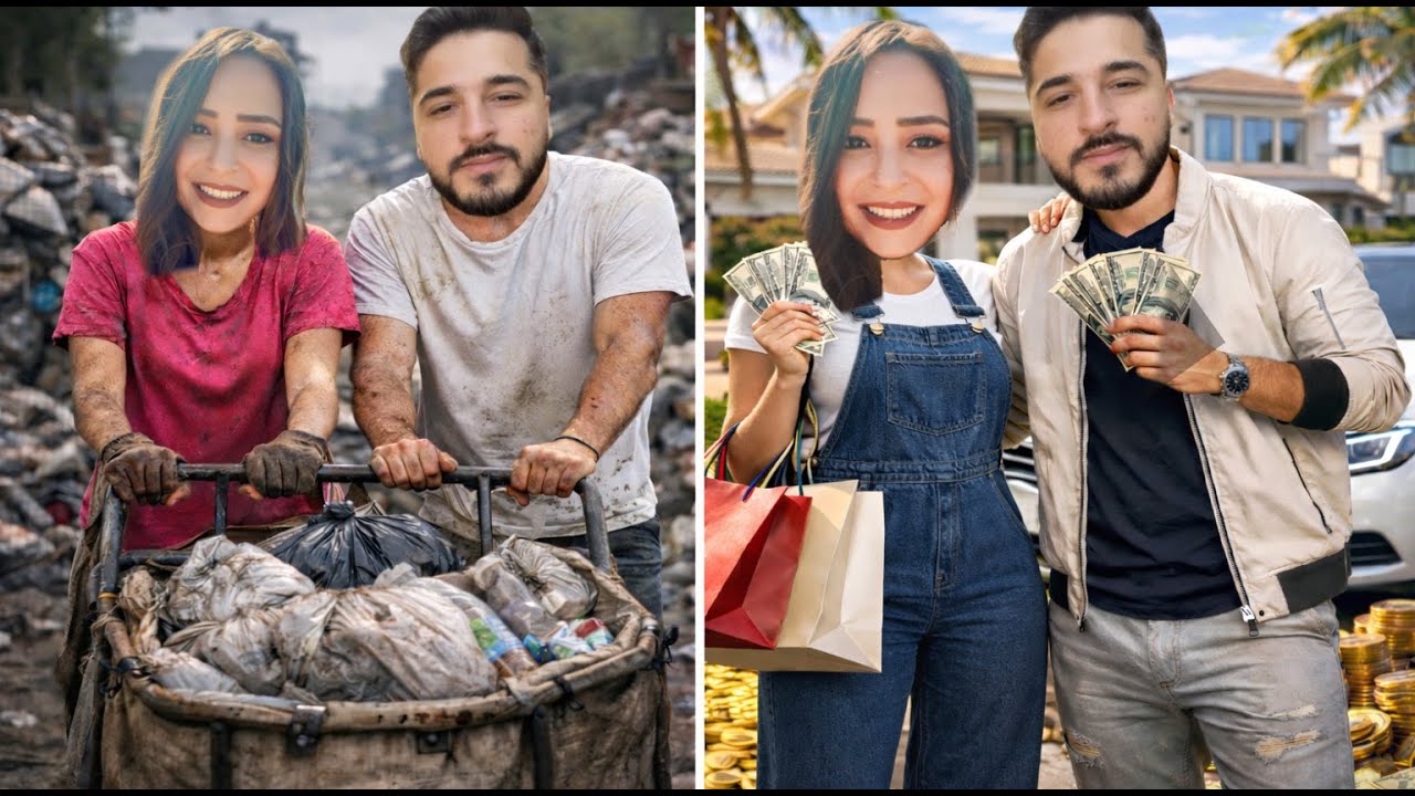 ZENGİN MAHALLEDE ÇÖPTEN EN DEĞERLİ EŞYAYI BULAN KAZANIR! (ZENGİN OLDUK)