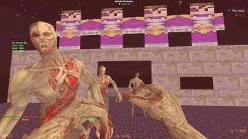 Counter-Strike: Zombie Escape Mod - ze_Minecraft_Level2_Fix2 on EVILZCS