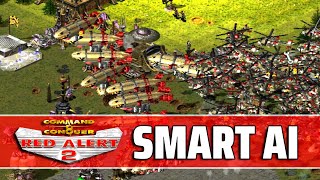 Red Alert 2 | Smart AI | (7 vs 1)