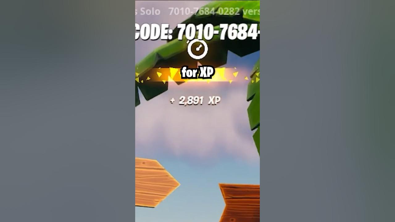 Best XP Fortnite Map! fortnite gaming YouTube