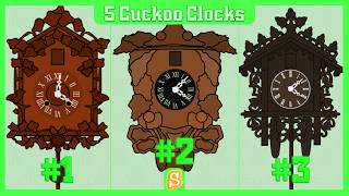 5 Cuckoo Clocks 🕰️ | Scratch Projects | COMPILATION