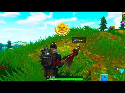 Fortnite: Pleasant Park Treasure Map location  Follow the treasure map found ...