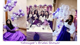 WEDDING SERIES Ep 1: Bridal shower \& Tahniyat's Bachelor party 🎉🎂🥳Decorate \& Prep with me!! VLOG