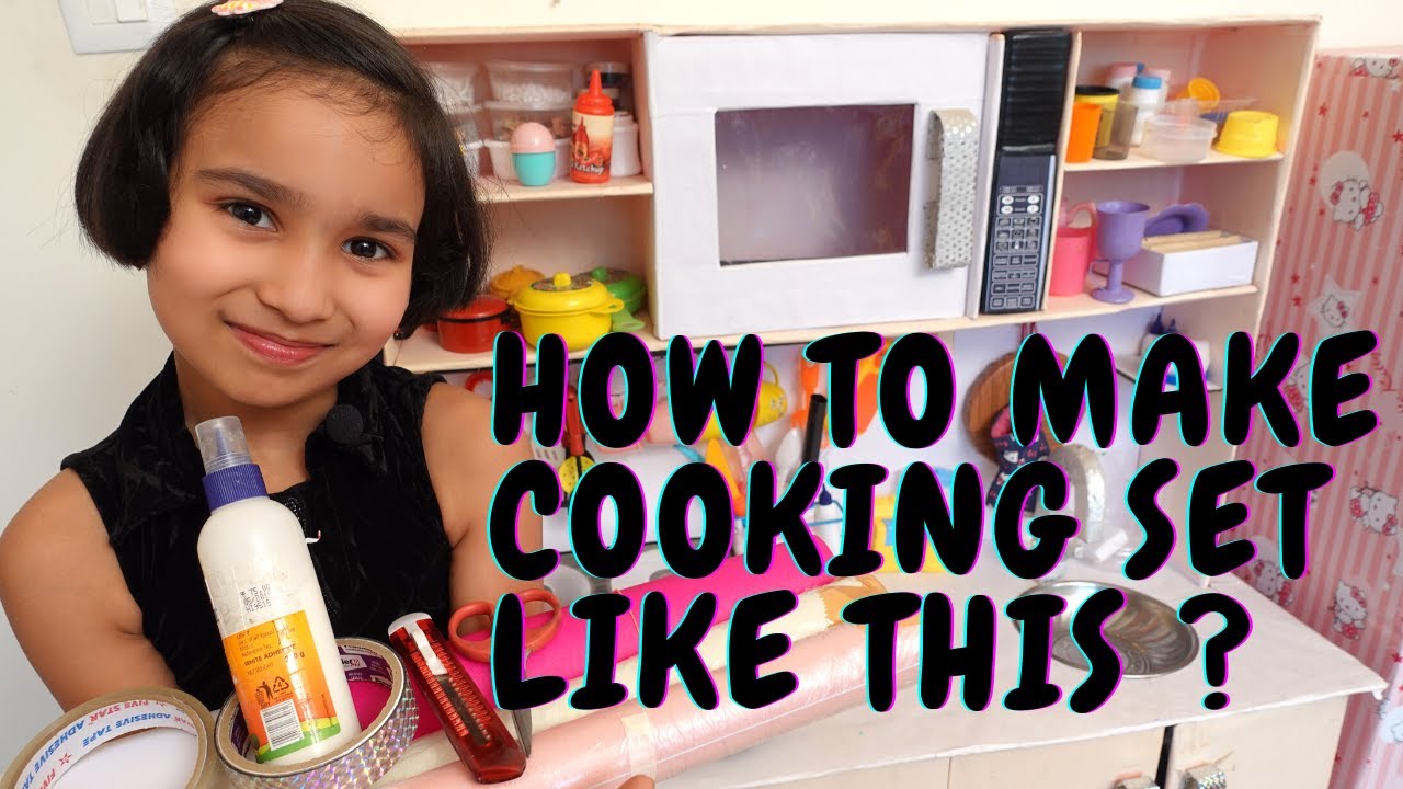 Cooking Game in Hindi Part 16 / How to make Big Kitchen Set like this #