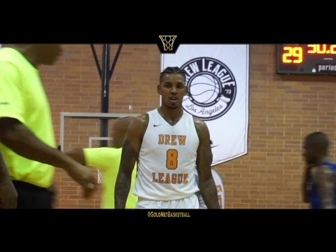 Nick Young Swaggy P Highlights Week 10 Drew League Juglife vs Bulldogs