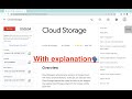 Cloud storage  qwiklabs  coursera  with explanation 